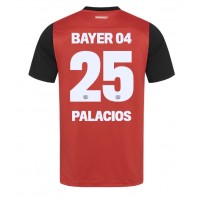 Bayer Leverkusen Exequiel Palacios #25 Replika Hemmatröja 2024-25 Kortärmad